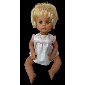 Vintage 1978 MARX FIRST LOVE Baby Doll 16" Poseable Twist Waist Original Outfit